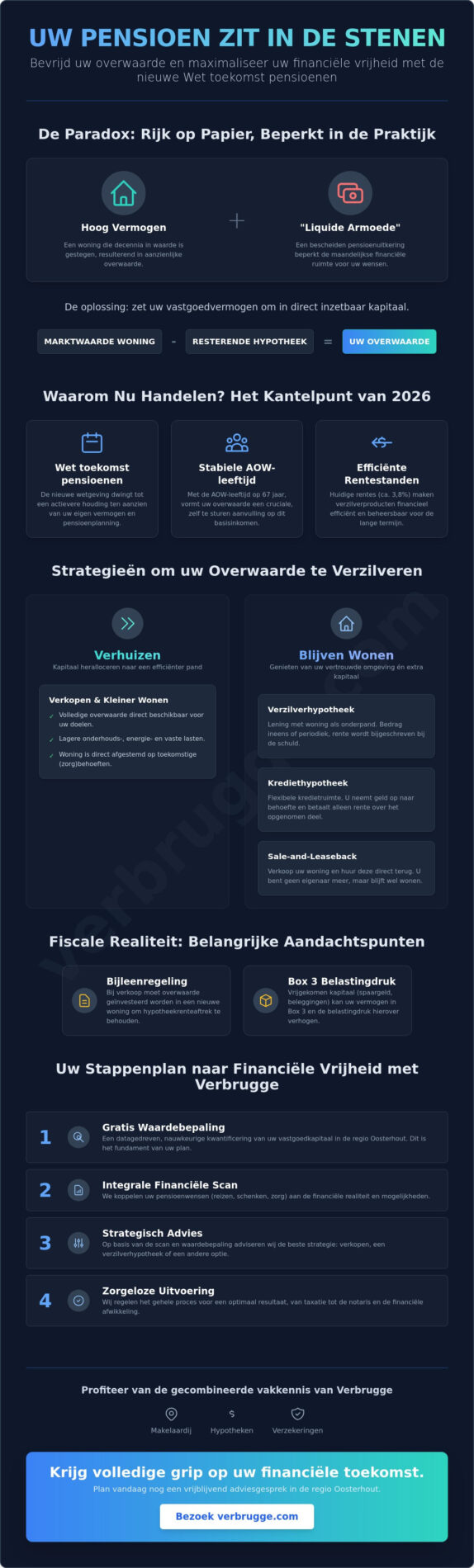 Pensioen uit uw stenen halen? Advies in regio Oosterhout