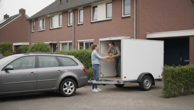 Gratis aanhanger huren in regio Oosterhout: Verbrugge verhuis voordeel