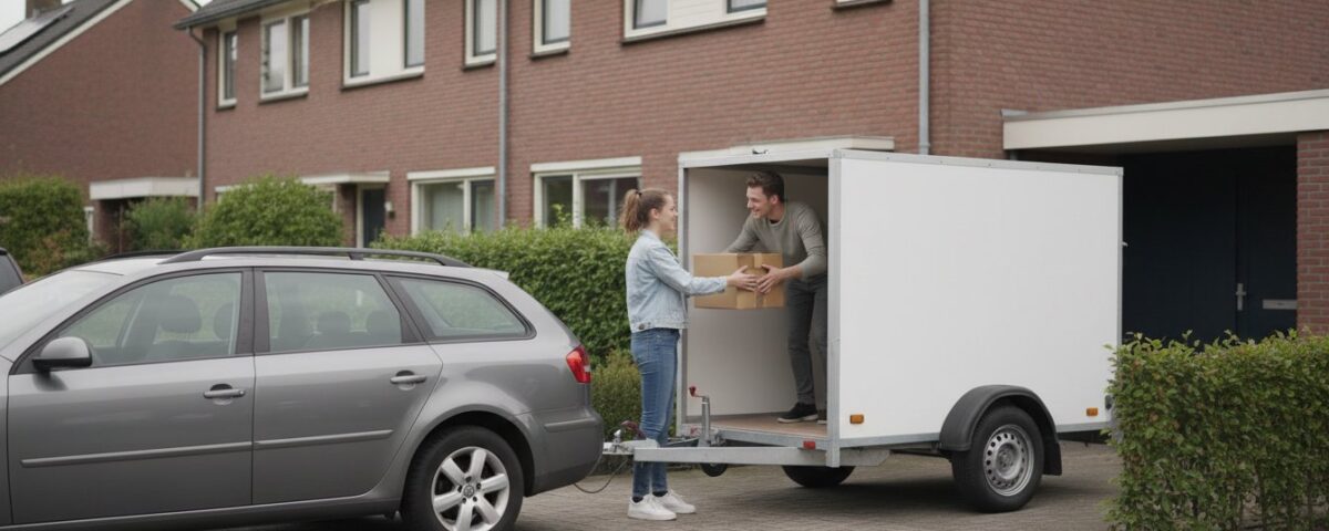 Gratis aanhanger huren in regio Oosterhout: Verbrugge verhuis voordeel