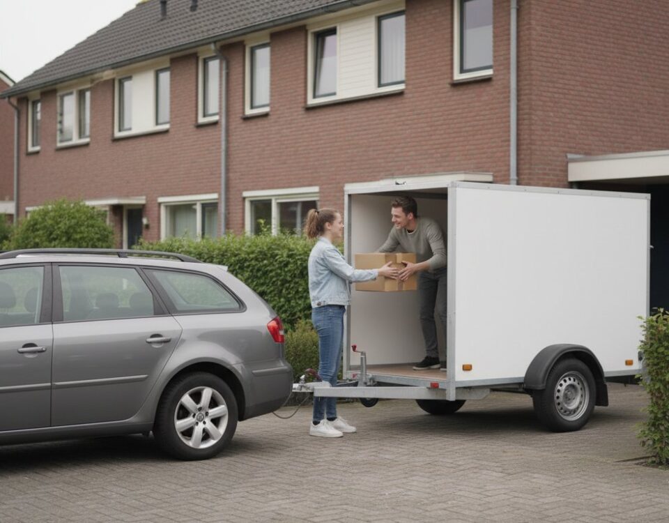 Gratis aanhanger huren in regio Oosterhout: Verbrugge verhuis voordeel