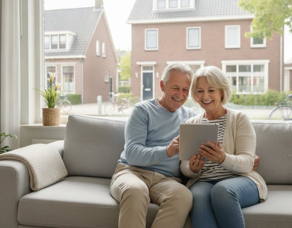 68 jaar of ouder dan kunt u de overwaarde uit uw stenen halen via Verbrugge Overwaarde Plan